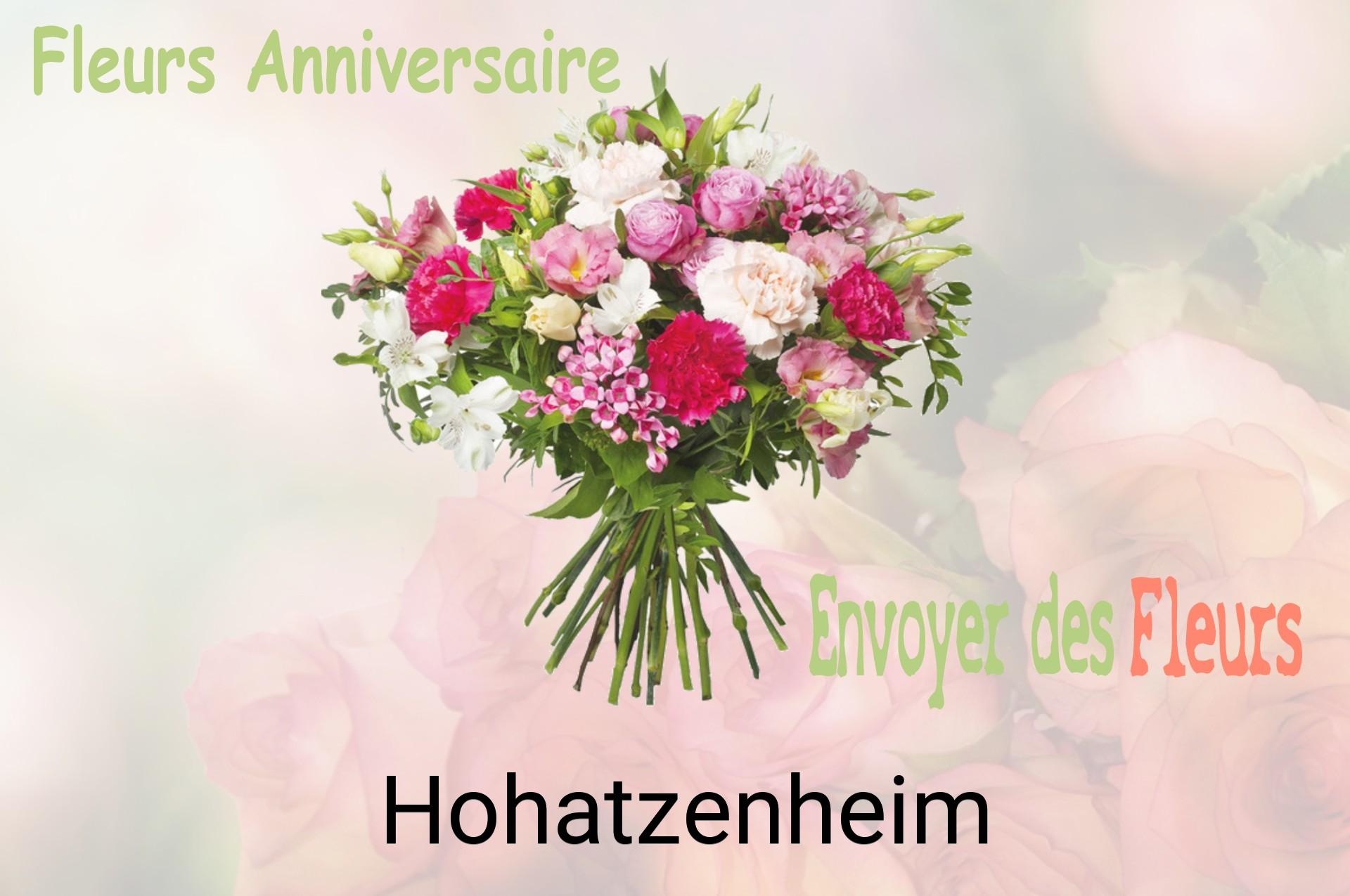 Bouquet de fleurs d’anniversaire livré à Hohatzenheim
